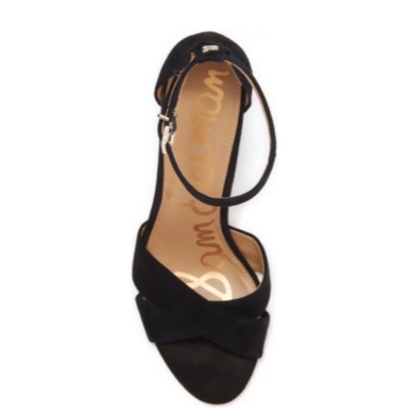 New Sam Edelman Yancy Block Heel Ankle Strap - Picture 4 of 5